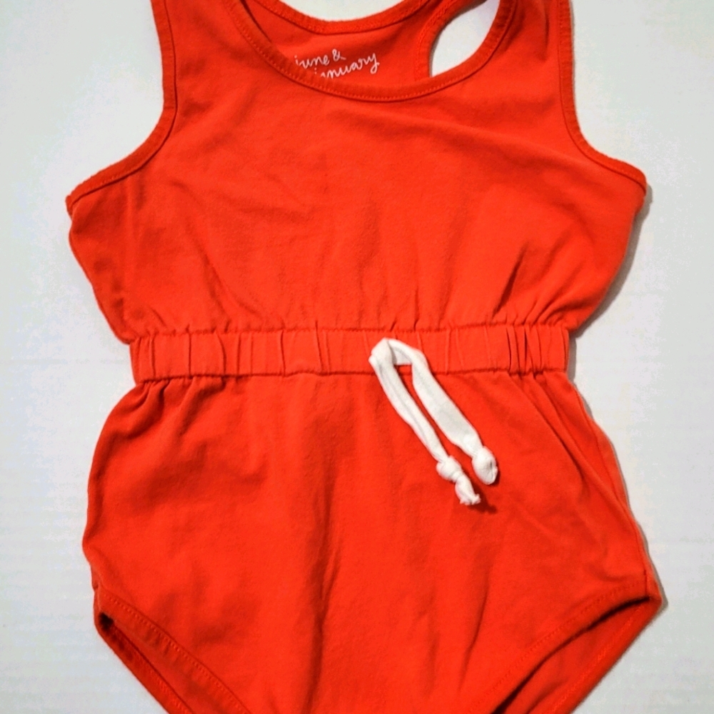 June and January Tank Top Rompers Size 2T